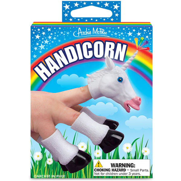 Archie McPhee Handicorn Finger Puppet