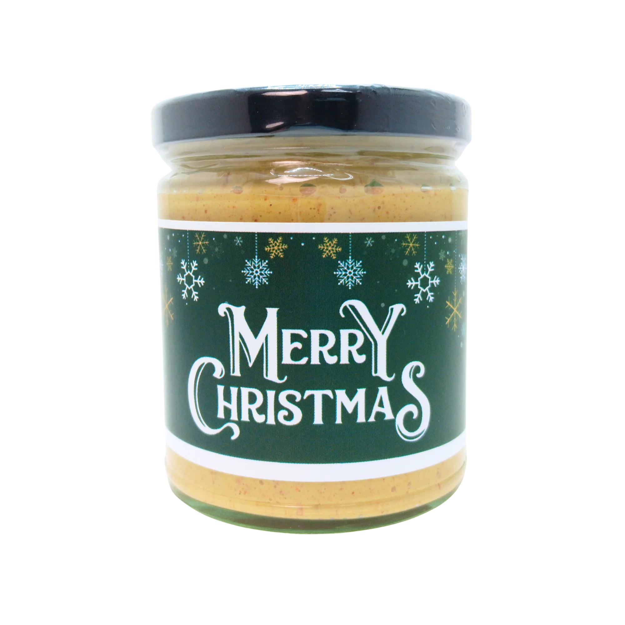 Christmas Greeting Card Mustard - Merry Christmas