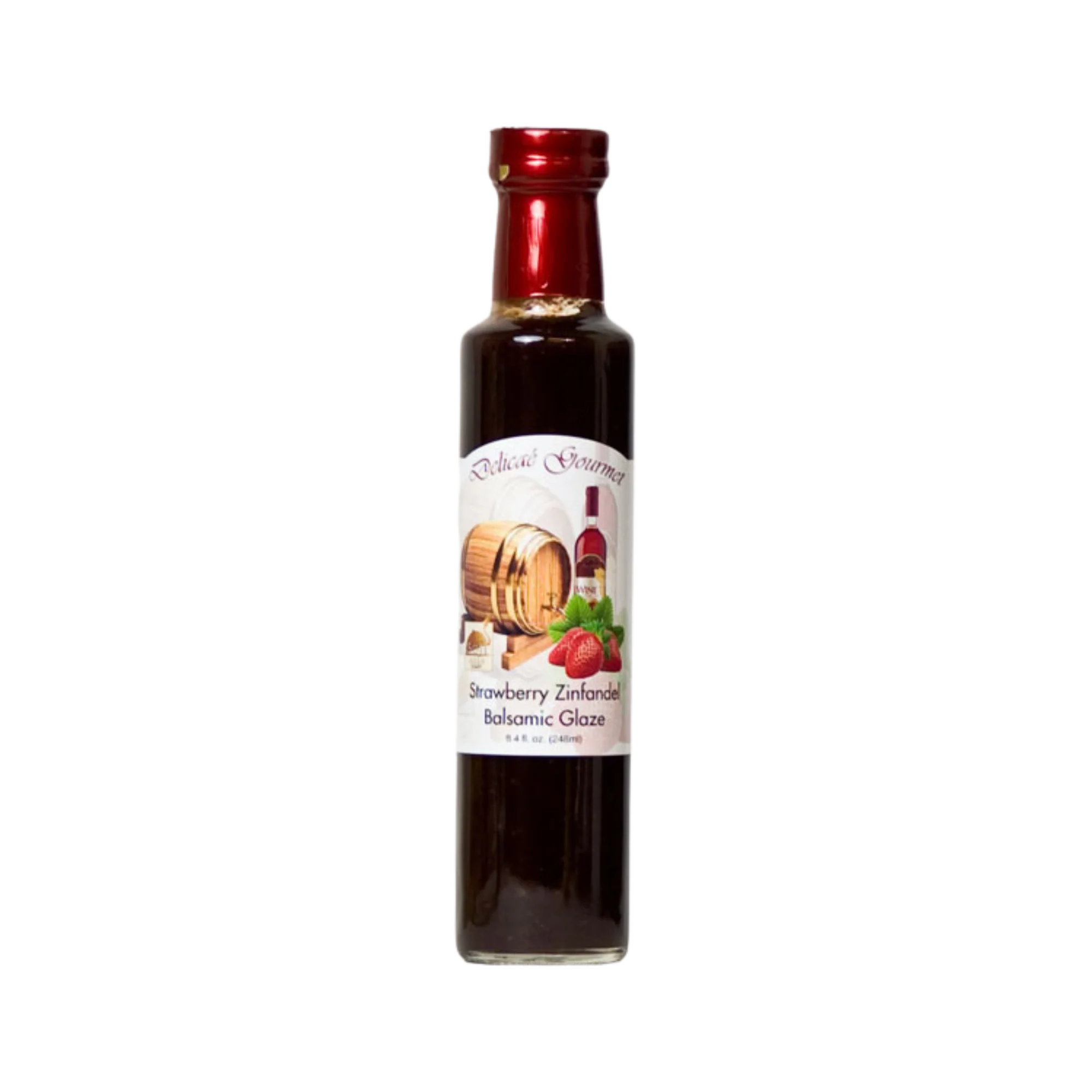 Delicae Gourmet Strawberry Zinfandel Balsamic Glaze