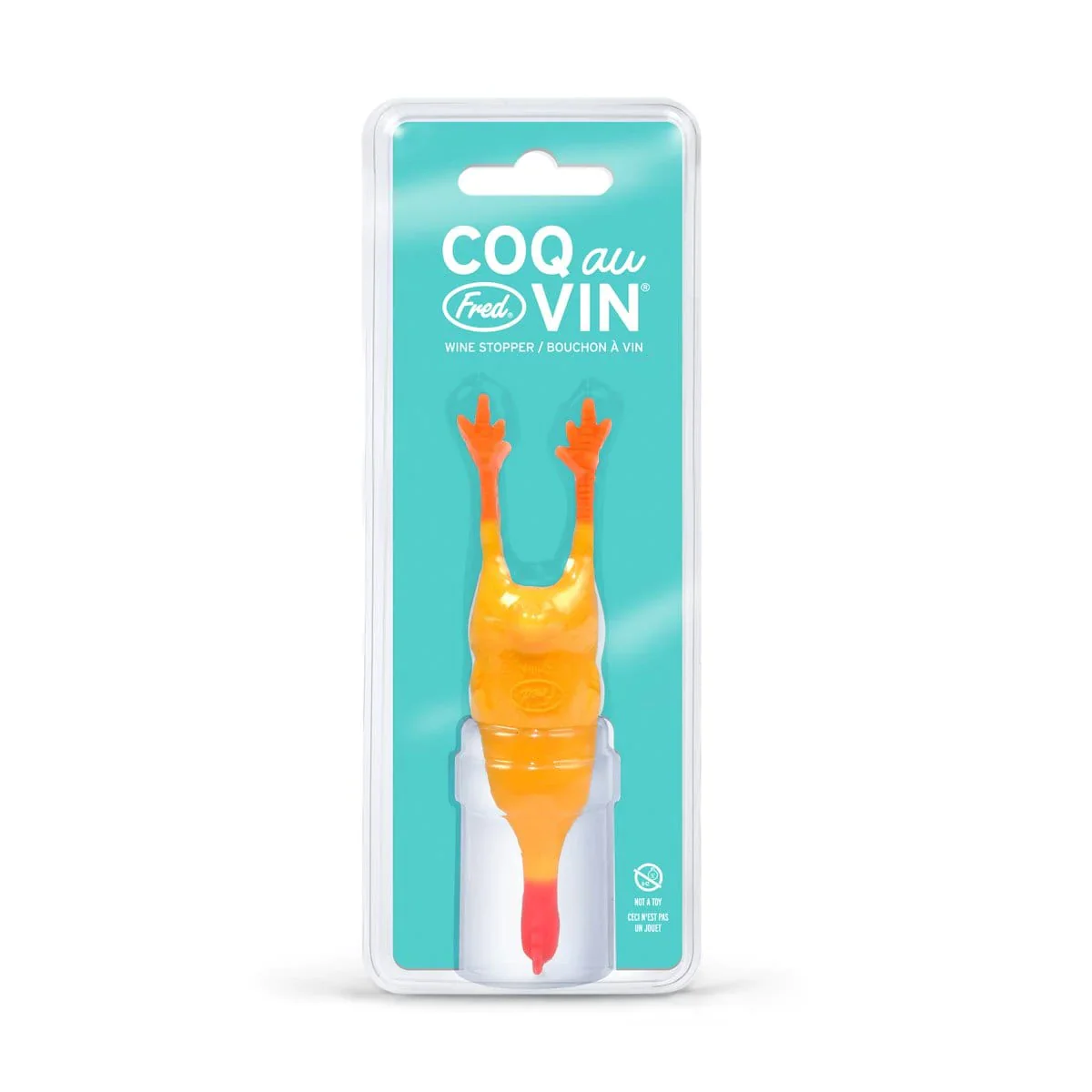 Fred Coq Au Vin Wine Stopper