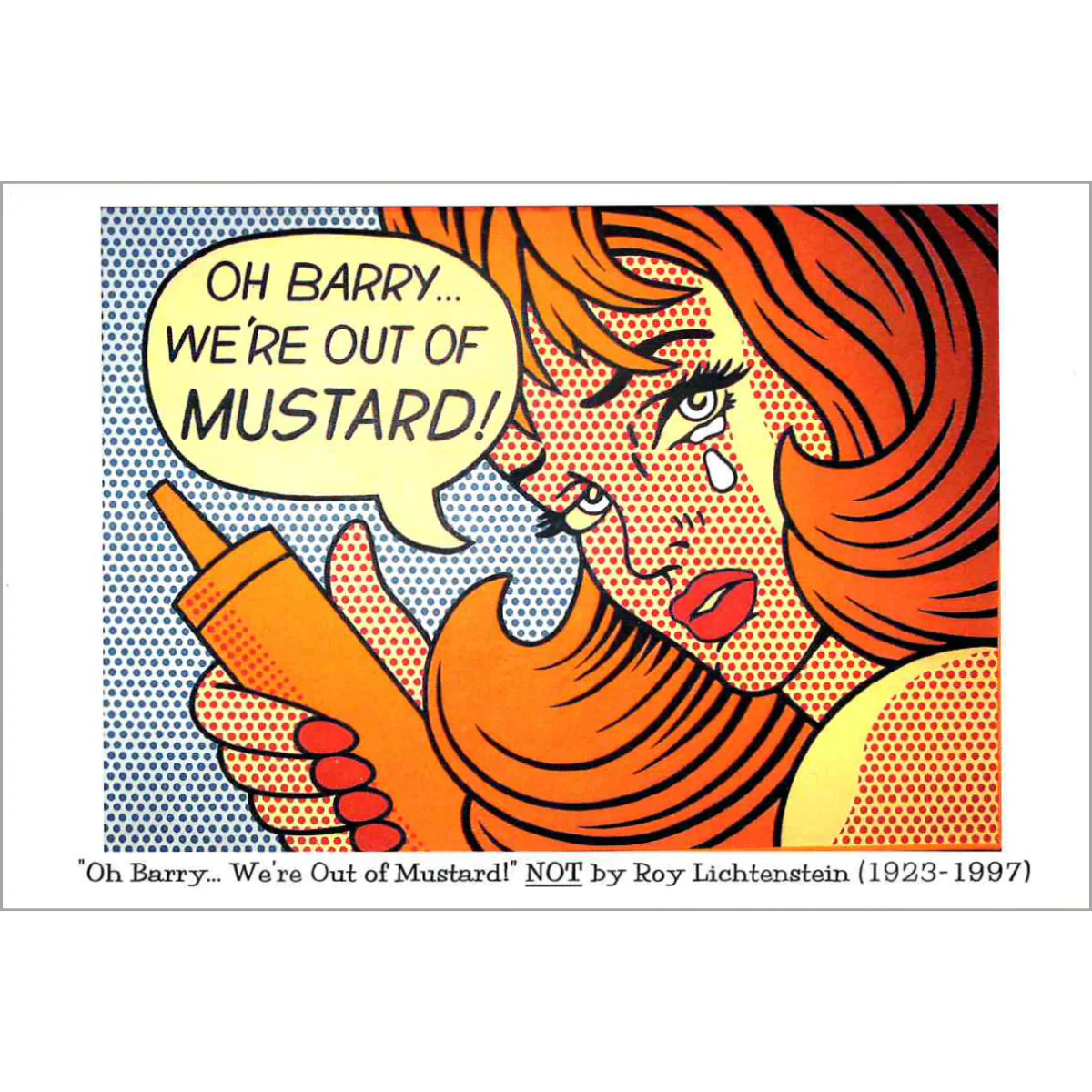 Mustard Museum Fine Art Postcards (Set of 6) - Image 4
