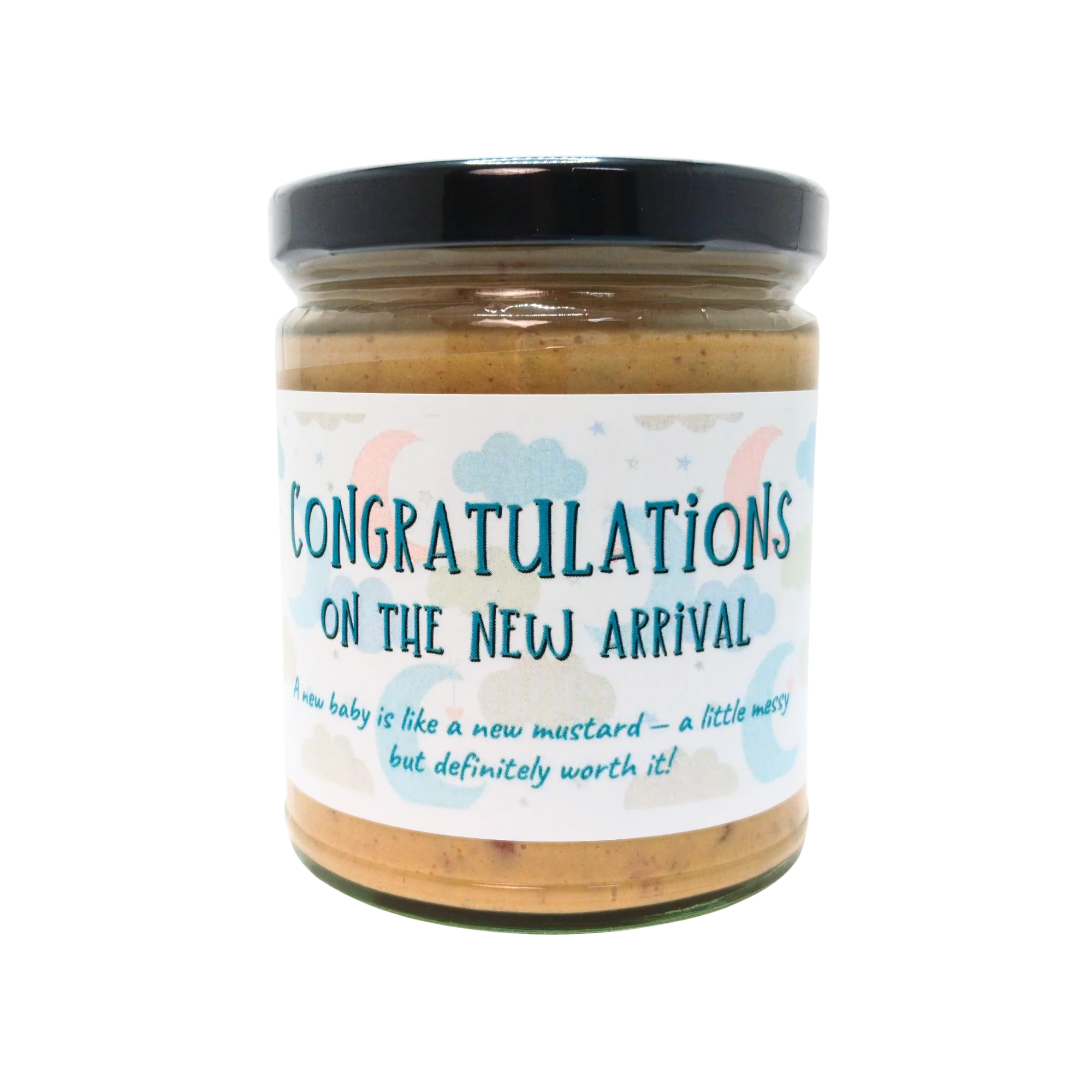 New Baby Greeting Card Mustard