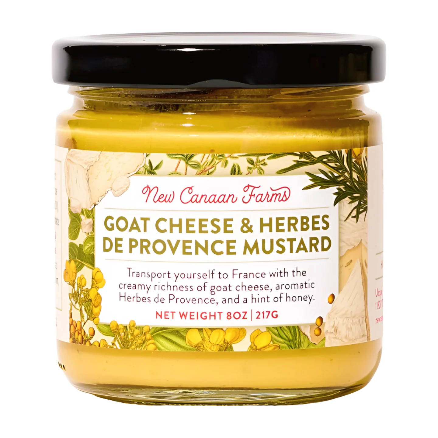 New Canaan Farms Goat Cheese & Herbes de Provence Mustard