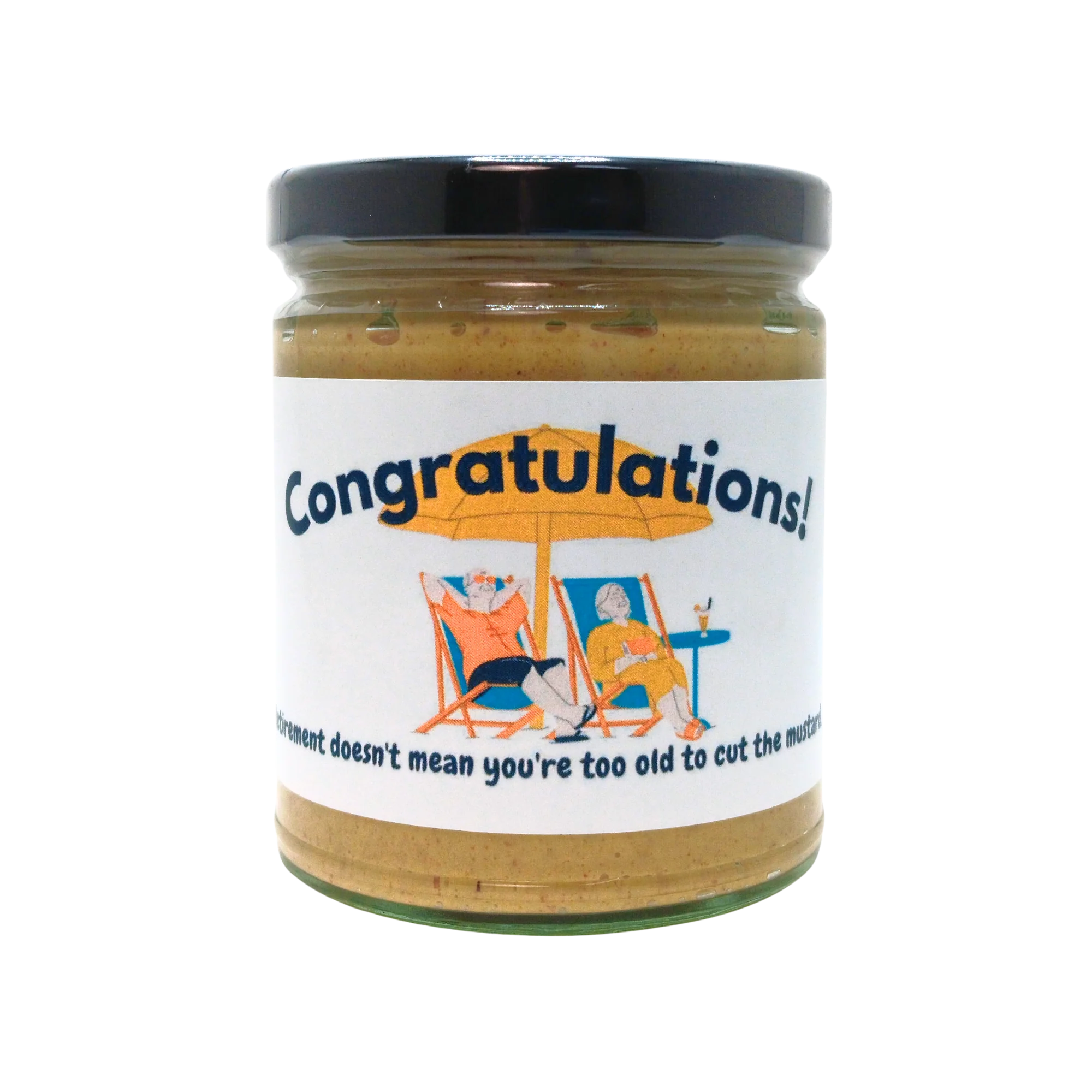 Retirement Greeting Card Mustard