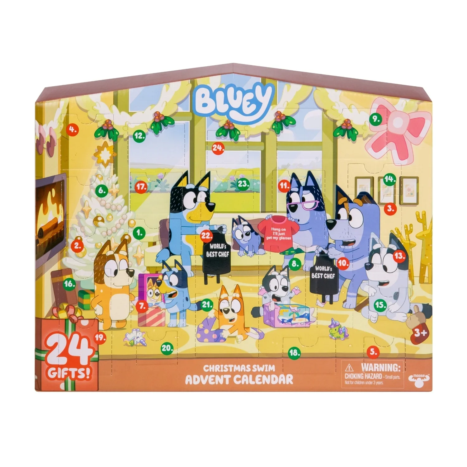Toysmith Bluey Advent Calendar
